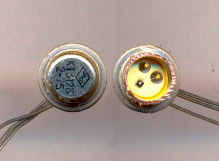 Белые транзисторы КТ301, КТ306, КТ312, КТ316
